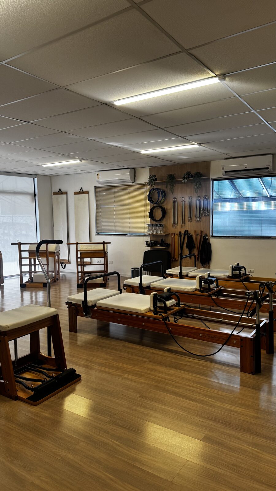Sala de fisioterapia e tração no Studio Vitta