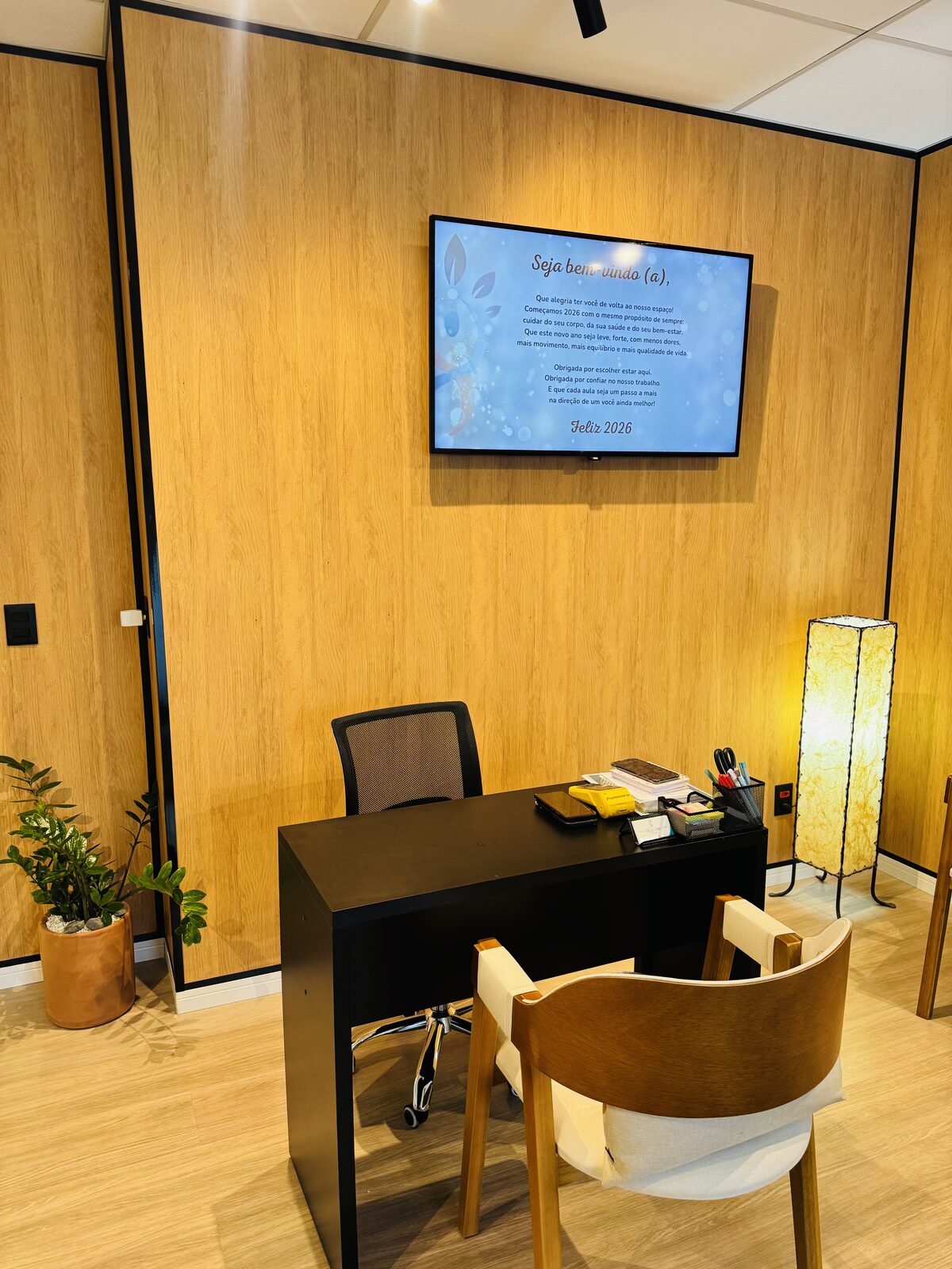 Recepção e atendimento do Studio Vitta