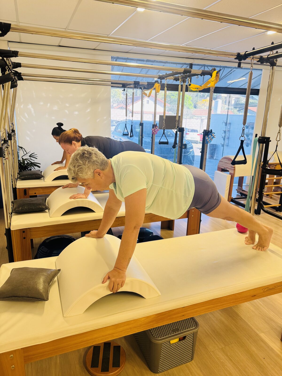 Exercício de Pilates no Cadillac — Studio Vitta